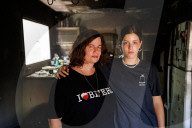 Mother, daughter who survived October 7 massacre return to raided kibbutz