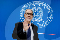 Roma, Palazzo Chigi, conferenza stampa sullâ€™emergenza alluvionale che ha colpito la regione Emilia-Romagna