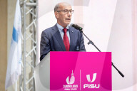 Torino, Cerimonia di accensione della Fiaccola dei Giochi Mondiali Universitari Torino 2025 presso Rettorato dell&#x2019;Universit&#xe0;
Torino, Cerimonia di accensione della Fiaccola dei Giochi Mondiali Universitari Torino 2025 presso Rettorato dell&#x2