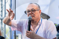Torino, dibattito "L'umanitÃ  si Ã¨ fermata a Gaza" con Atef Abu Saif, ex ministro della Cultura dell'AutoritÃ  Palestinese presso â€œProximaâ€ ai Murazzi del Po