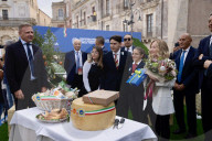 La premier Meloni a Siracusa per il G7