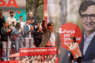 Gava Barcelona Socialist show of mass support in Catalonia