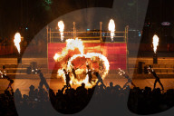 Empyre fire festival. Fire dancers bring flames and flow to Adelaide