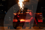 Empyre fire festival. Fire dancers bring flames and flow to Adelaide
