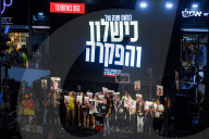 Protest in Tel Aviv for hostages release