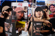 Protest in Tel Aviv for hostages release