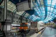 Barcelona, Images of the commuter rail network of the Spanish railways