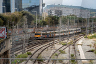 Barcelona, Images of the commuter rail network of the Spanish railways