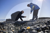 Jasper, garnet, sometimes sapphires: pocketfuls of treasure at Gemstone Beach