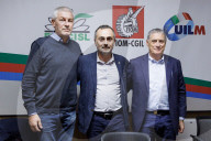 Roma -  Fim, Fiom e Uilm annunciano moilitazione dei lavoratori Stellantis
