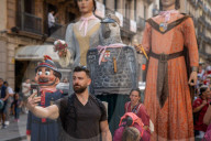 Barcelona - Parade of La MercÃ¨ in Barcelona
