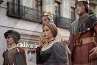 Barcelona - Parade of La MercÃ¨ in Barcelona