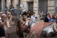 Barcelona - Parade of La MercÃ¨ in Barcelona