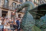 Barcelona - Parade of La MercÃ¨ in Barcelona