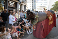 Barcelona - Parade of La MercÃ¨ in Barcelona