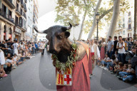 Barcelona - Parade of La MercÃ¨ in Barcelona