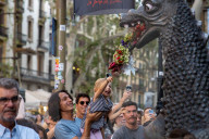 Barcelona - Parade of La MercÃ¨ in Barcelona