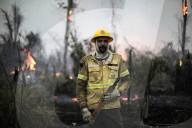 Brazil fire teams fight Amazon blazes - and the arsonists who start them.
