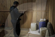 Brazil fire teams fight Amazon blazes - and the arsonists who start them.