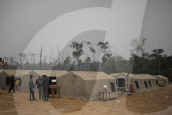 Brazil fire teams fight Amazon blazes - and the arsonists who start them.