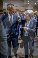 Outgoing NATO SecGen Stoltenberg attends UN GA