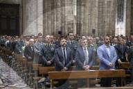 Messa in occasione del 250&#xb0; anniversario di fondazione del Corpo della Guardia di Finanza
Messa in occasione del 250&#xb0; anniversario di fondazione del Corpo della Guardia di Finanza