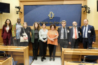 Roma - Conferenza stampa sulla morte di Ousmane Sylla, morto nel Cpr di Ponte Galeria RM