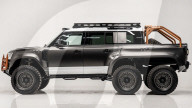Custom built Land Rover  for the apocalypse