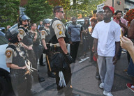 Protests over the acquittal fo SLPD officer Stockley continue