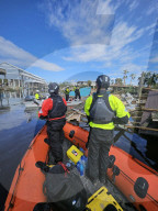 Hurricane Helene carves path of destruction thru American south