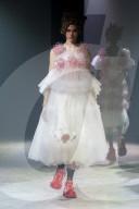Défilé de mode "Noir by Kei Ninomiya" prêt à porter printemps / été 2025 lors de la fashion week à Paris (PFW)