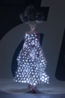 Défilé de mode "Noir by Kei Ninomiya" prêt à porter printemps / été 2025 lors de la fashion week à Paris (PFW)