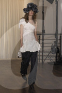 Défilé de mode "Vivienne Westwood" prêt à porter printemps / été 2025 lors de la fashion week à Paris (PFW)