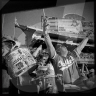 Oakland Coliseum, former home of the Oakland A's - A look back