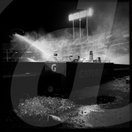 Oakland Coliseum, former home of the Oakland A's - A look back