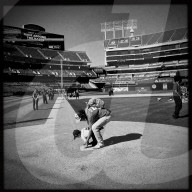 Oakland Coliseum, former home of the Oakland A's - A look back