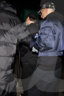 Leonardo Di Caprio Arrives At Nightclub - Paris