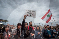 Torino - Fiaccolata in solidarietÃ  al popolo libanese