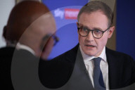 Tom Tugendhat MP Attends the Conservative Party Conference 2024, Birmingham, UK