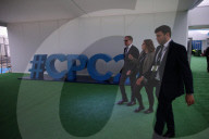 Conservative Party Conference 2024 Arrivals - Day One, Birmingham, UK.