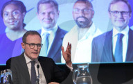 Tom Tugendhat MP Attends the Conservative Party Conference 2024, Birmingham, UK