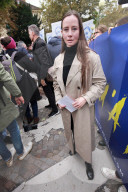 Rassemblement de soutien après le meurtre de Philippine à Paris