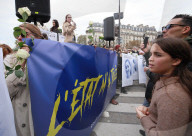 Rassemblement de soutien après le meurtre de Philippine à Paris