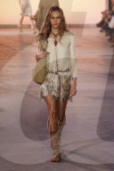 Défilé de mode "Isabel Marant" prêt à porter printemps / été 2025 lors de la fashion week à Paris (PFW)