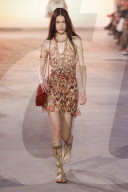 Défilé de mode "Isabel Marant" prêt à porter printemps / été 2025 lors de la fashion week à Paris (PFW)