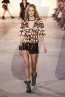 Défilé de mode "Isabel Marant" prêt à porter printemps / été 2025 lors de la fashion week à Paris (PFW)