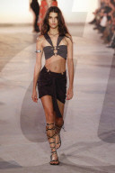 Défilé de mode "Isabel Marant" prêt à porter printemps / été 2025 lors de la fashion week à Paris (PFW)