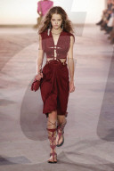 Défilé de mode "Isabel Marant" prêt à porter printemps / été 2025 lors de la fashion week à Paris (PFW)