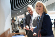 Disgraced former UK PM Liz Truss attends Conservative Party Conference 2024
