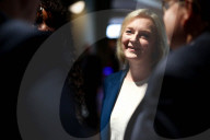 Disgraced former UK PM Liz Truss attends Conservative Party Conference 2024